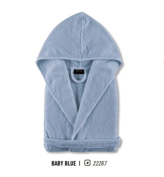 Graccioza Bee waffle baby terry bathrobe, Blue, 6-7 years Graccioza-3693984510-22267 photo