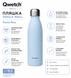 Пляшка Qwetch 500 мл. SINGLE WALL PASTEL Blue (QD7009) QwetchQD7009 фото 2