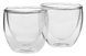 Bodum Pavina set of 2 glasses, 80 ml, with double walls. Bodum4557-10 photo 2