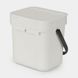 Бак для сміття Brabantia Sort&Go 3 л сірий Brabantia213229 фото 3