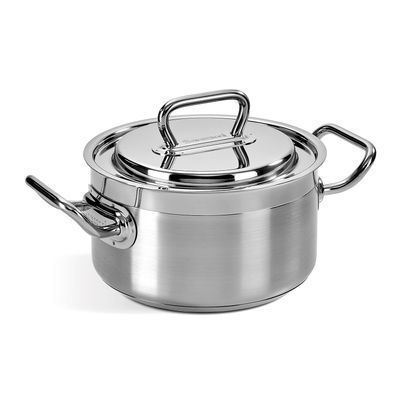 Кастрюля с крышкой PROFESSIONAL 24 см 5,5 л Barazzoni169602024 фото