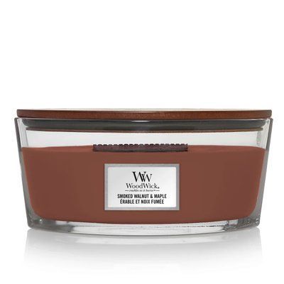 Woodwick Ellipse Smoked Walnut & Maple Scented Candle Woodwick_1694644E_453 photo