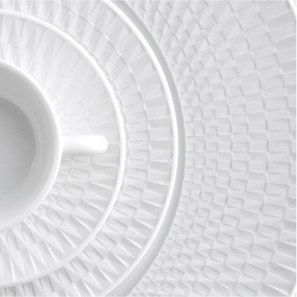 Обідня тарілка "TWIST BLANC" BERNARDAUD_1836/21259 фото