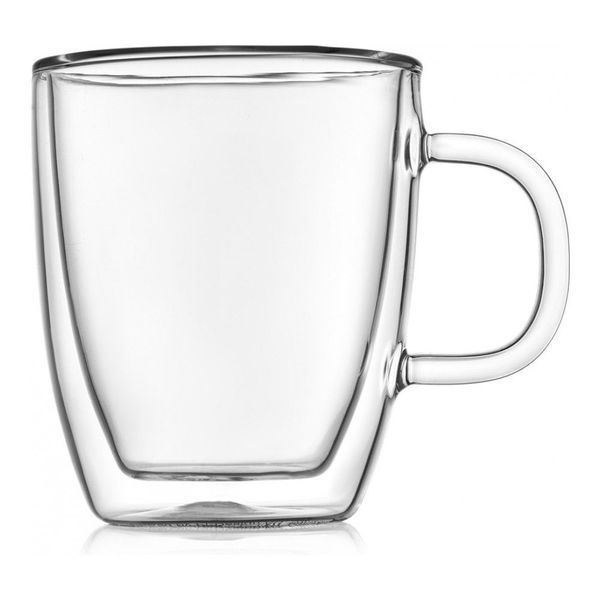 Set of Bodum Bistro mugs, 2 pieces, 300 ml, with double walls. Bodum10604-10 photo