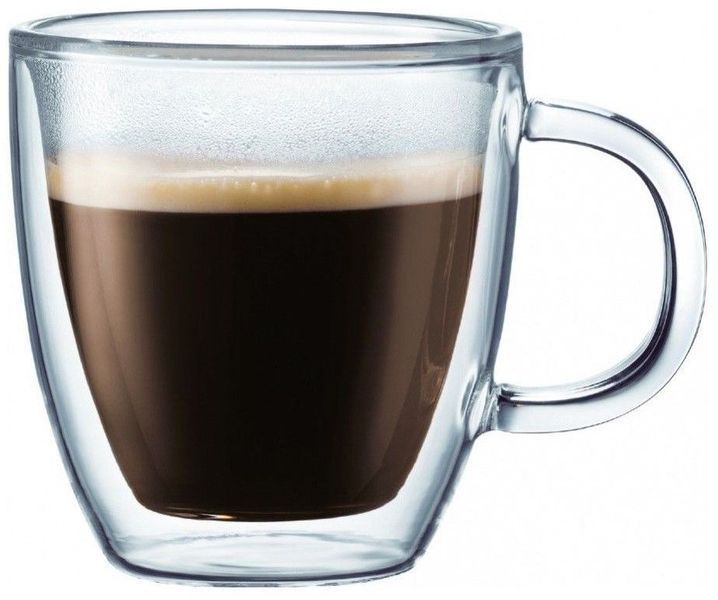 Set of Bodum Bistro mugs, 2 pieces, 300 ml, with double walls. Bodum10604-10 photo
