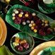 Блюдо для пирожных инкрустированное золотом "Malachite" L_OBJET_DAC714 фото 4