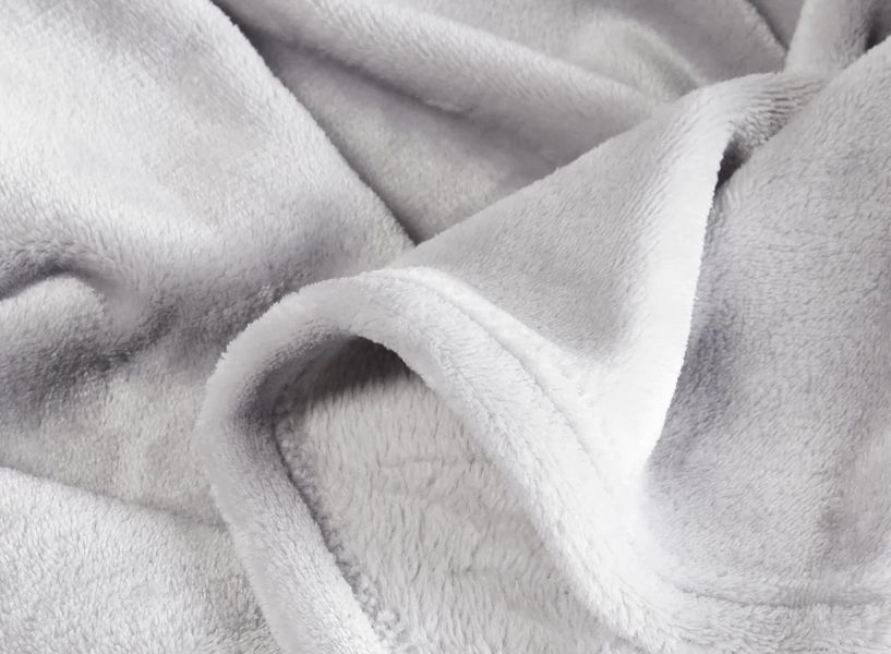 Plaid BIEDERLACK Soft&Cover 900 GR SILBER, 150x200 cm luli696076 photo