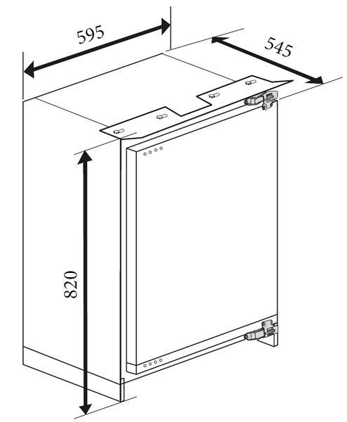 FB 110: built-in refrigerator Gunter & Hauer GHFB110 photo