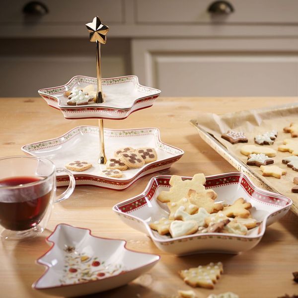 Фруктовница Villeroy & Boch Winter Bakery Delight 25,5 см двухъярусная Villeroy & Boch1486127882 фото