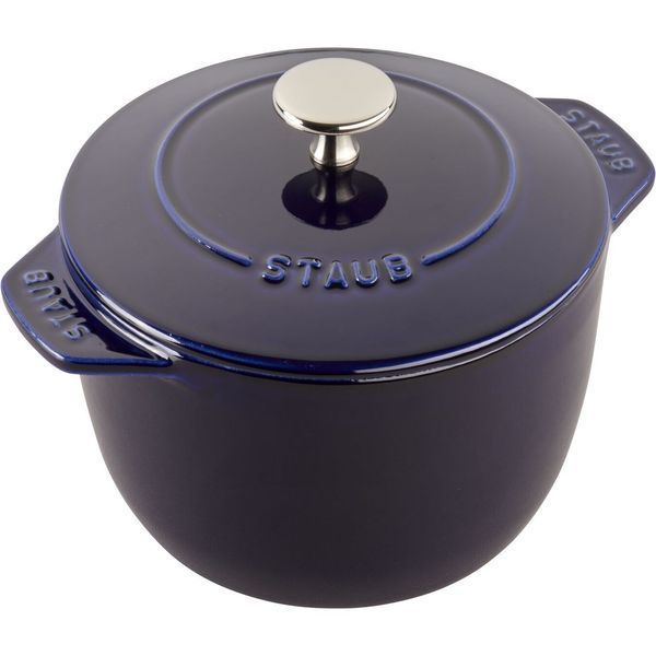Staub Cast Iron Rice Cooker 1.7L, dark blue. Staub11721691 photo