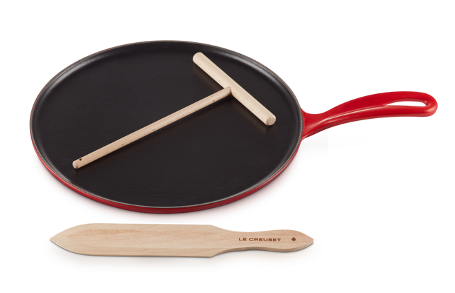 Сковорода для блинов Le Creuset Tradition 27 см красная Le Creuset20136270600460 фото