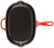 Le Creuset Cerise 32 cm cast iron oval red grill pan. Le Creuset20194320600422 photo 1