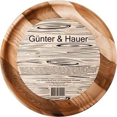 TSP 30: kitchen plate Gunter & Hauer made of natural wood GHTSP30 photo