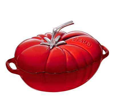 Staub Cast Iron 2.9L Red Tomato Pot with Lid Staub11712506 photo