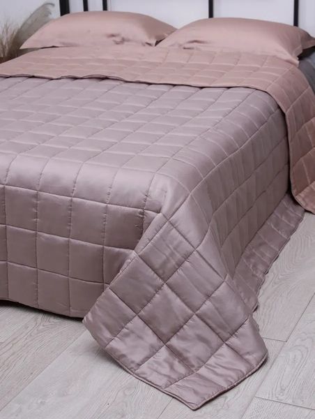 Покривало двостороннє Luxury Linens Cappuccino/beige luli80888 фото