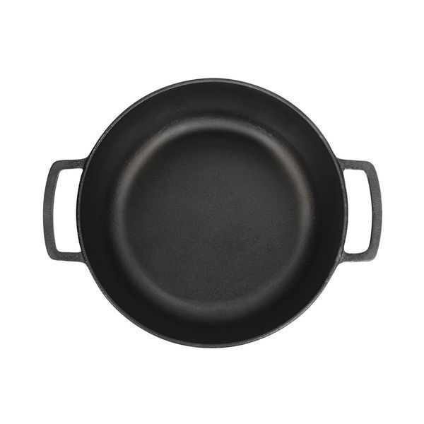 Чугунная кастрюля без крышки Brizoll Casserole 6 л BrizollP-6L фото