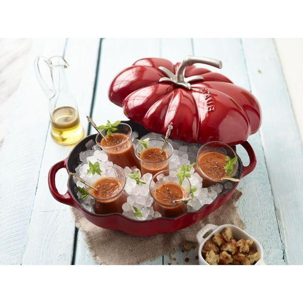 Каструля "Томат" Staub Cast Iron 2,9 л з кришкою червона Staub11712506 фото