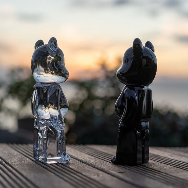 Статуетка "BEARBRICK STANDING CLEAR 140" BACCARAT_2813551 фото