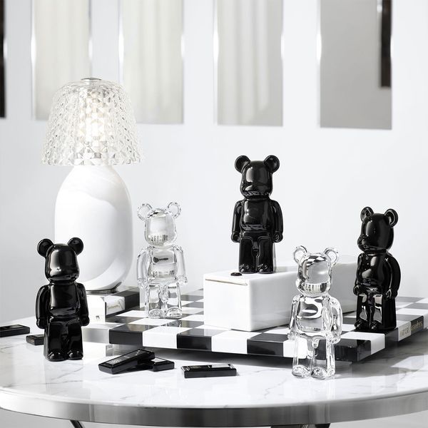 Статуетка "BEARBRICK STANDING CLEAR 140" BACCARAT_2813551 фото