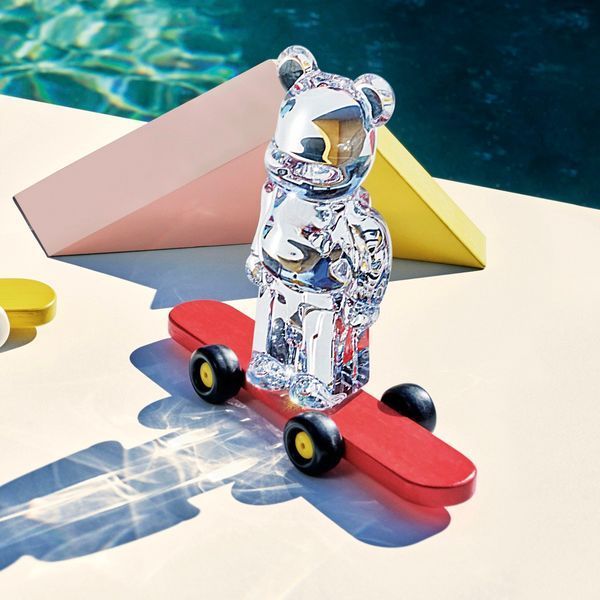 Статуетка "BEARBRICK STANDING CLEAR 140" BACCARAT_2813551 фото