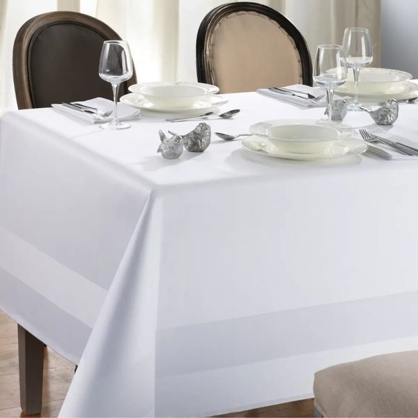 Tablecloth "Atlas" 3400/130x2500000-wei&szlig; photo