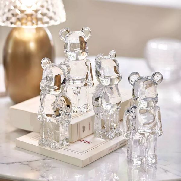 Статуетка "BEARBRICK STANDING CLEAR 140" BACCARAT_2813551 фото