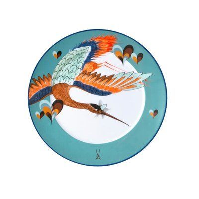 Салатна/десертна тарілка "Meissen Collage", Різнокольоровий,Блакитний, 22 см MEISSEN_79A532-41473-1 фото