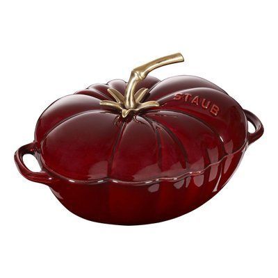 Staub Cast Iron 2.9L 'Tomato' Pot with Bordeaux Lid Staub11712587 photo