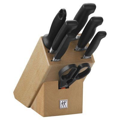 Zwilling Four Star 8-piece knife set, brown. Zwilling35140-000-0 photo