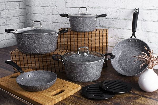 Berlinger Haus Stone Touch Line 13-piece Cookware Set LEGOURMETBH-6176 photo