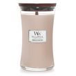 Woodwick Large Vanilla & Sea Salt Scented Candle, 609 g, with notes of vanilla and sea salt Woodwick_93191E photo