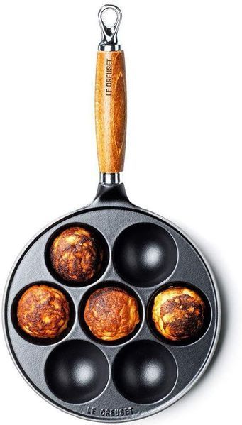 Сковорідка на 7 секцій Le Creuset Tradition 20 см чорна Le Creuset20166200000460 фото
