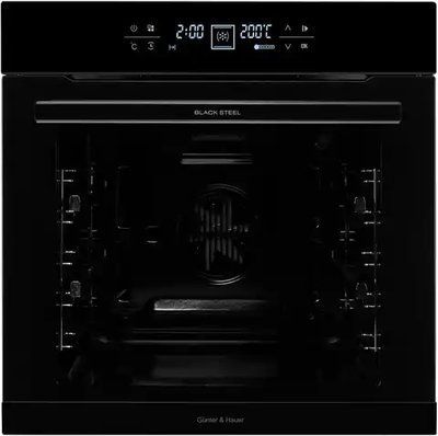 EOV 7510 BS (BLACK STEEL): электрический духовой шкаф Gunter & Hauer GHEOV7510BS фото