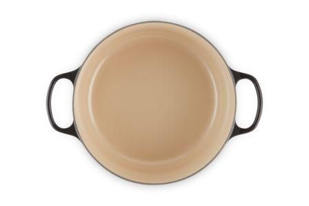 Le Creuset Signature 6.7L matte black pot with lid. Le Creuset21177280002430 photo