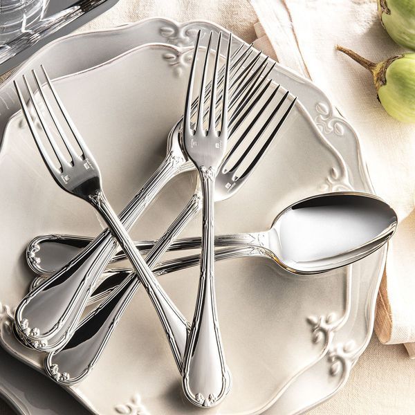 Dessert Fork "Rubans" CHRISTOFLE_24015 photo