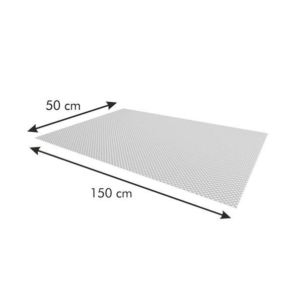 Противоскользящий коврик FlexiSPACE 150х50 см, белый Tescoma899494-11 фото