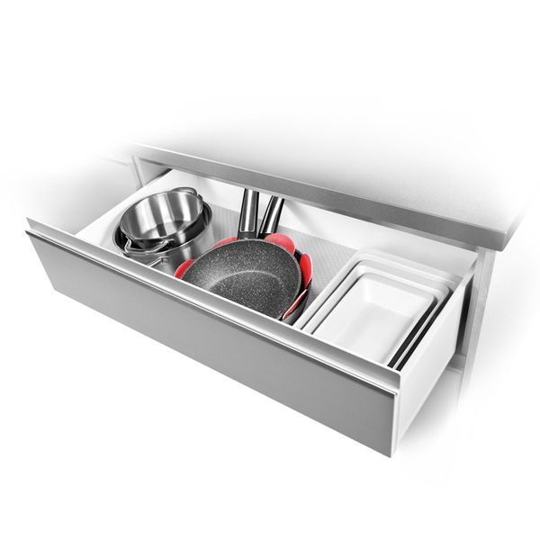 Противоскользящий коврик FlexiSPACE 150х50 см, белый Tescoma899494-11 фото