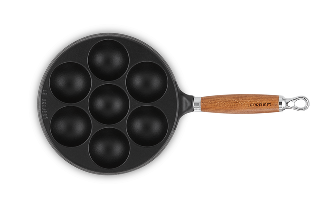Сковорідка на 7 секцій Le Creuset Tradition 20 см чорна Le Creuset20166200000460 фото