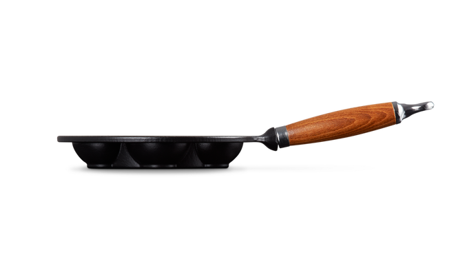 Сковорідка на 7 секцій Le Creuset Tradition 20 см чорна Le Creuset20166200000460 фото