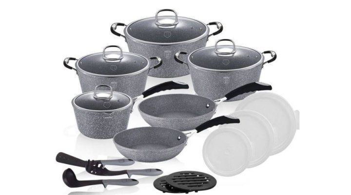 Berlinger Haus Stone Touch Line 18-piece Cookware Set LEGOURMETBH-6196 photo