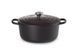 Le Creuset Signature 6.7L matte black pot with lid. Le Creuset21177280002430 photo 1