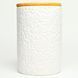 BonaDI Naturel Jasmine 800 ml Ceramic Jar with Bamboo Lid, White BonaDi304-901 photo 1