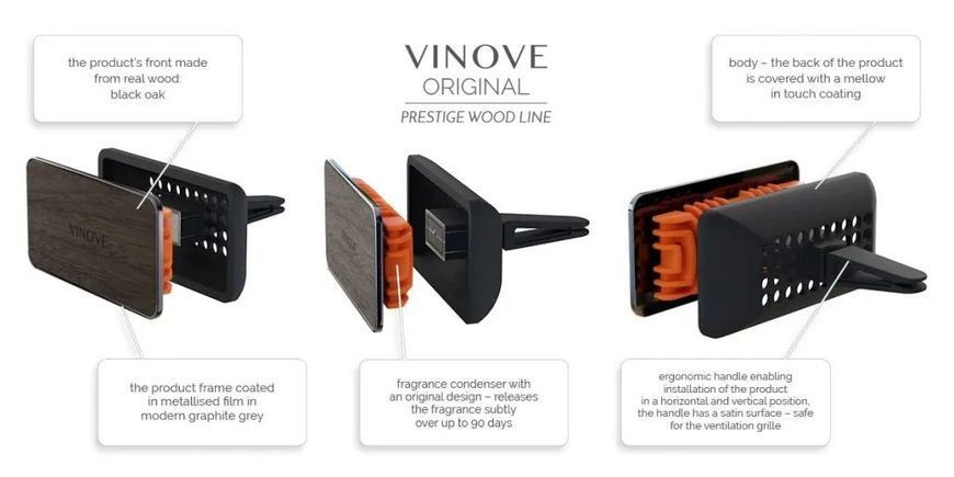 Air freshener for cars Vinove WOOD Oslo (V10-13) VinoveV10-15 photo