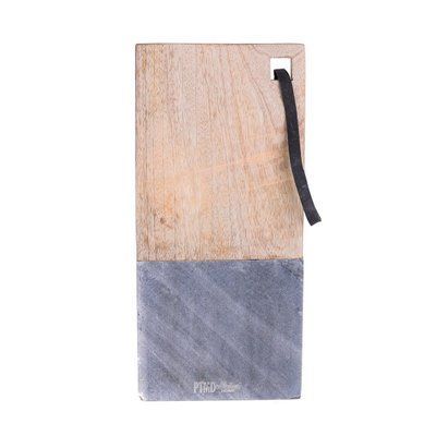 Доска для сыра PTMD BRASE Wood & black marble M 677959-PT PTMD Collection677959-PT фото