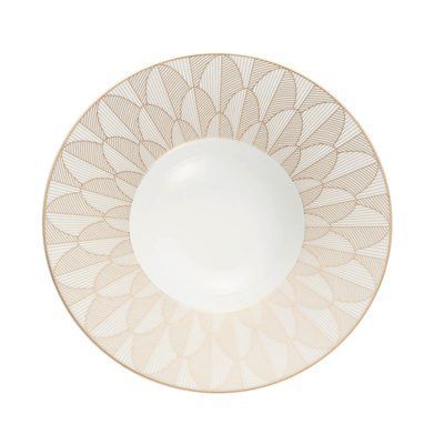 Soup/pasta plate encrusted with gold "MALMAISON IMP&Eacute;RIALE" CHRISTOFLE_7688125 photo
