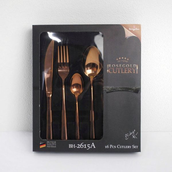 Набір столових приборів Berlinger Haus Cutlery sets 16 предметів Berlinger HausBH-2615A фото
