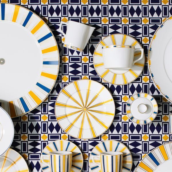 Кофейная чашка с блюдцем "Stripes" MEISSEN_79A215-41559-1 фото