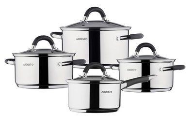 Ardesto Gemini Salerno 8-piece cookware set. LEGOURMETAR1908SC photo