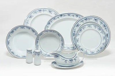 Столовий сервіз Dankotuwa Porcelain Angel на 6 персон, 25 предметів, білий з квітковим декором Dankotuwa Porcelain000020274 фото