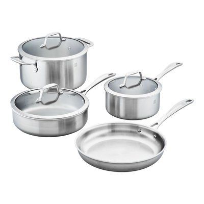 Zwilling Spirit 7-piece cookware set without coating. LEGOURMET64090-000 photo